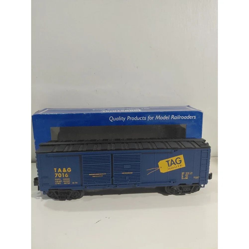 Industrial Rail 1103 O Gauge Model Railroad TN AL GA TAG 2x Door Boxcar w/Box